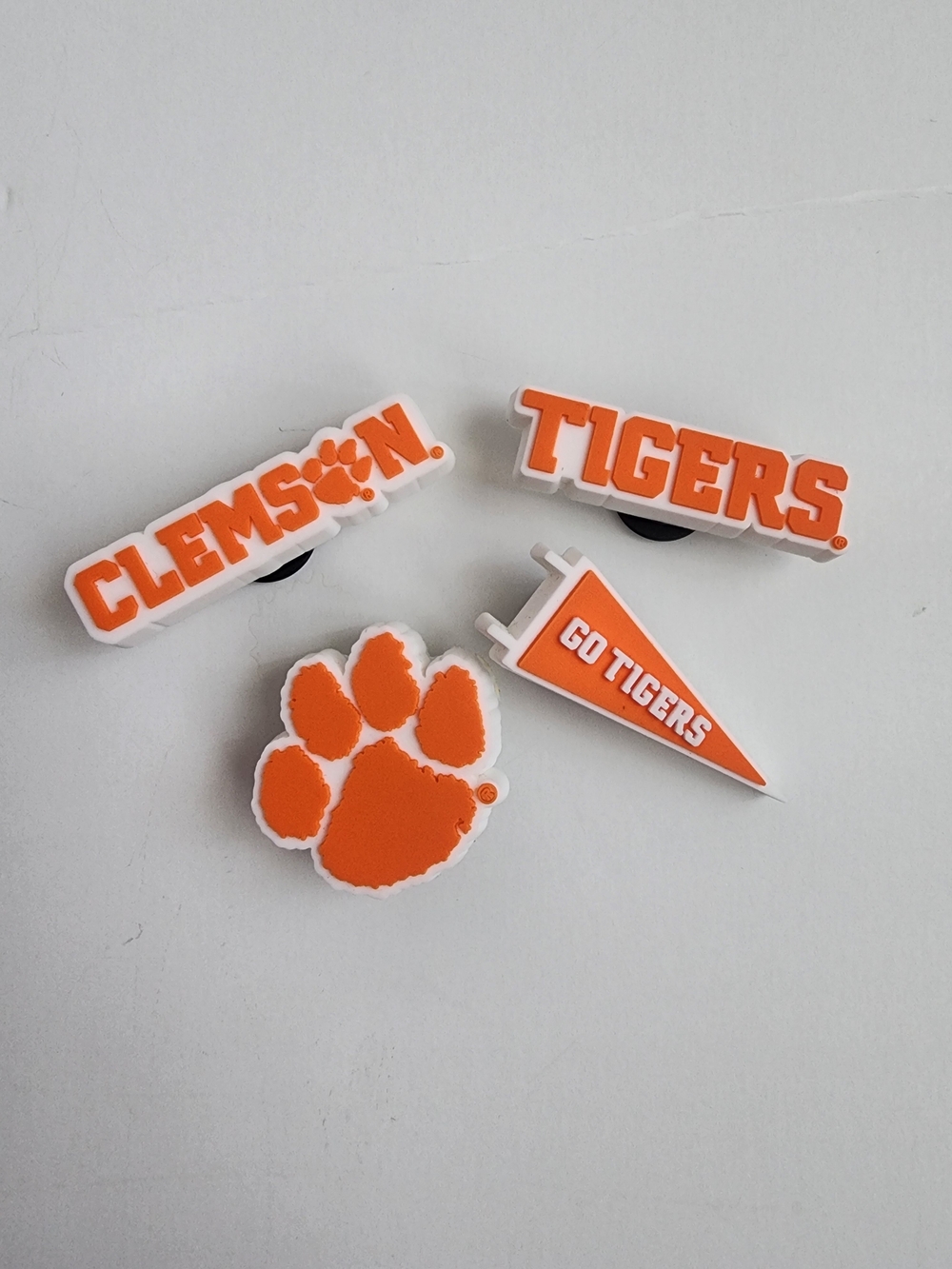 Clemson Tigers Orange Team Charm Set